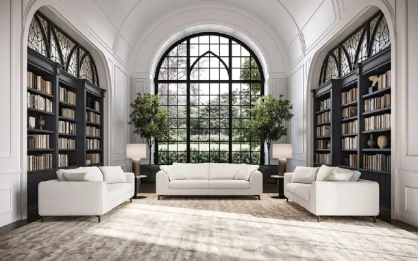 Capitol fabric living room by Felis.