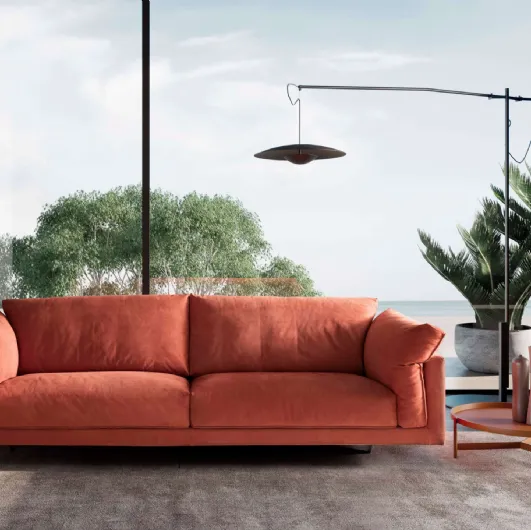 Linear Charles sofa by Valentini