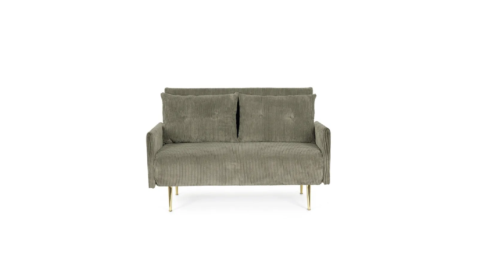 Chicago velvet sofa bed by Bizzotto.