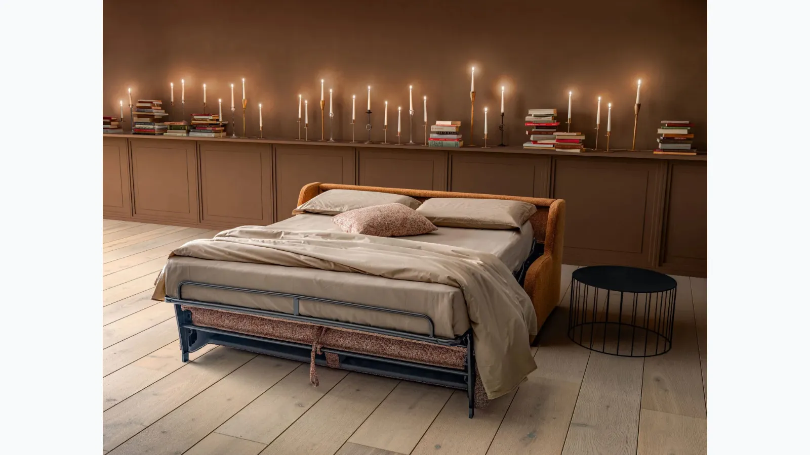 Linear sofa bed Climb by Samoa