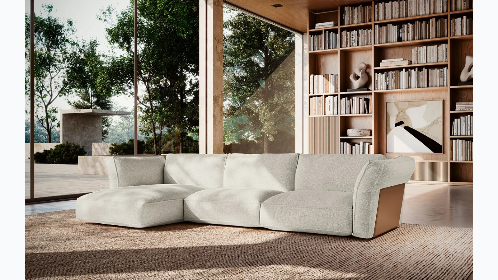 Cocoon sectional sofa by Felis