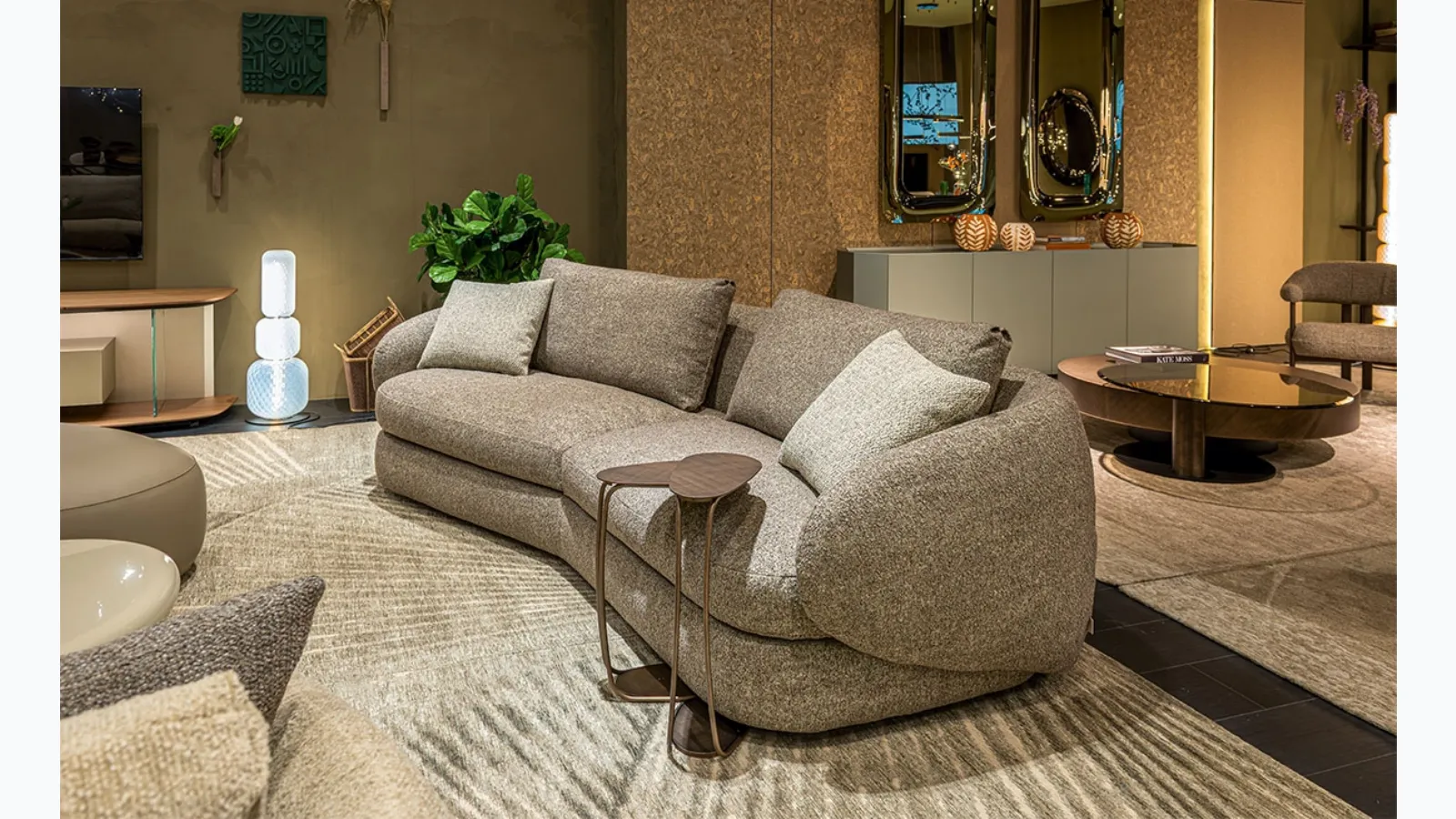 Cattelan Italia Craig Supersoft upholstered sofa