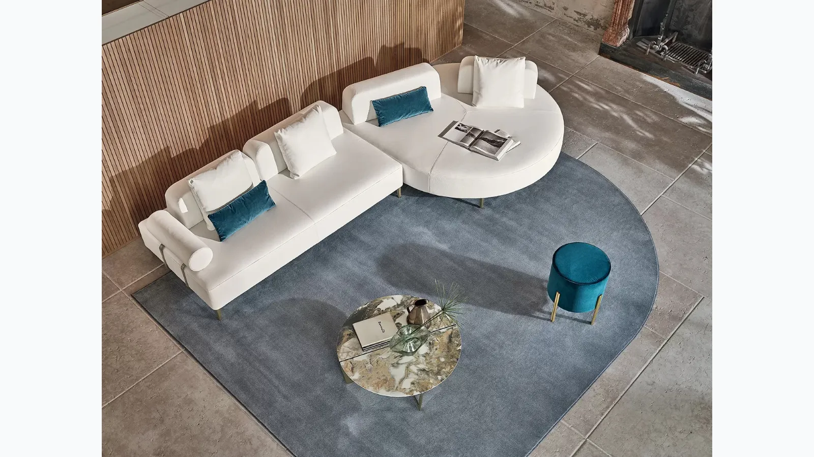 Denver Bontempi sofa with peninsula