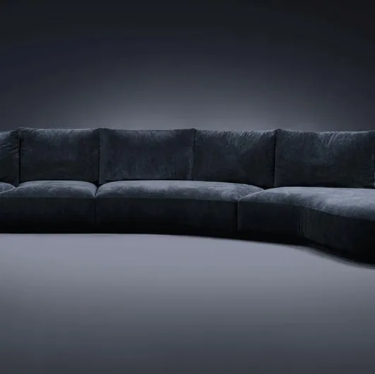 Sofa with peninsula Durante by Alivar