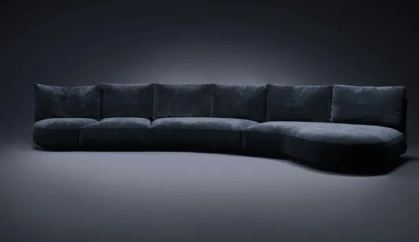 Sofa with peninsula Durante by Alivar