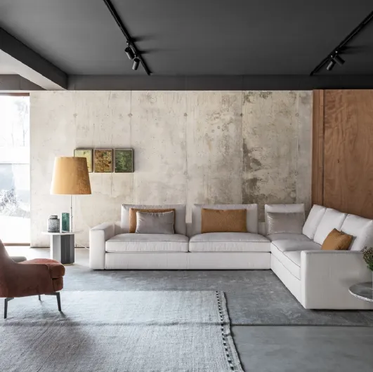 Corner sofa Easy Norman by Flexteam