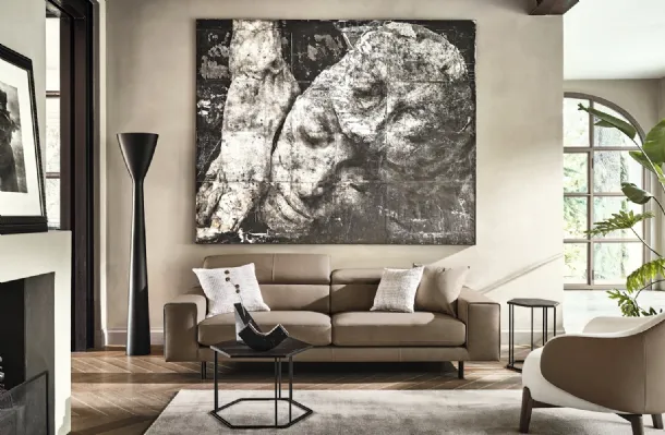 Edgar linear sofa by Calligaris