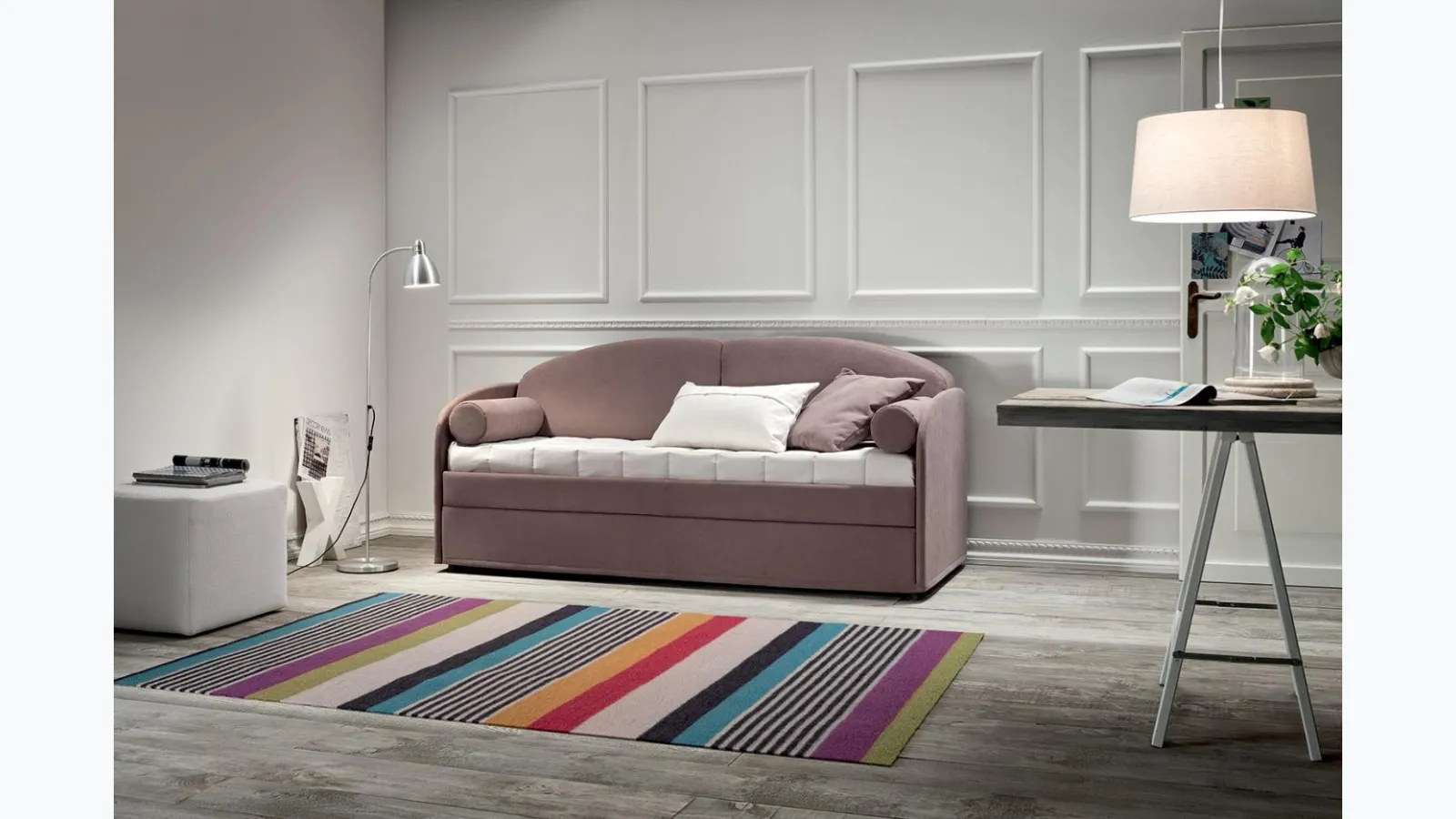 Ellen fabric sofa bed by Felis