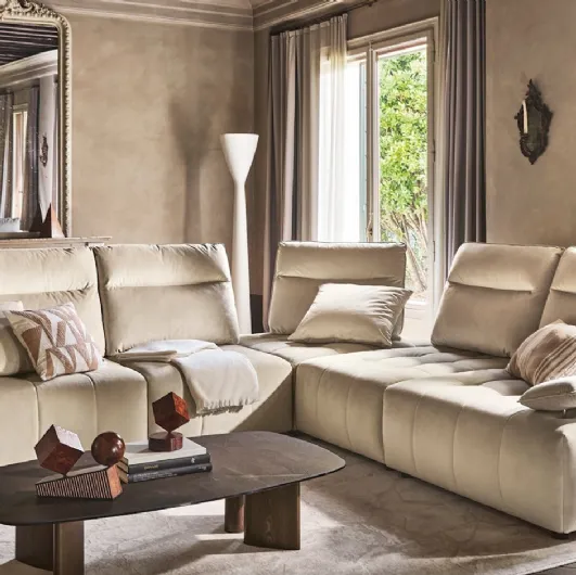 Corner sofa Equipe by Calligaris