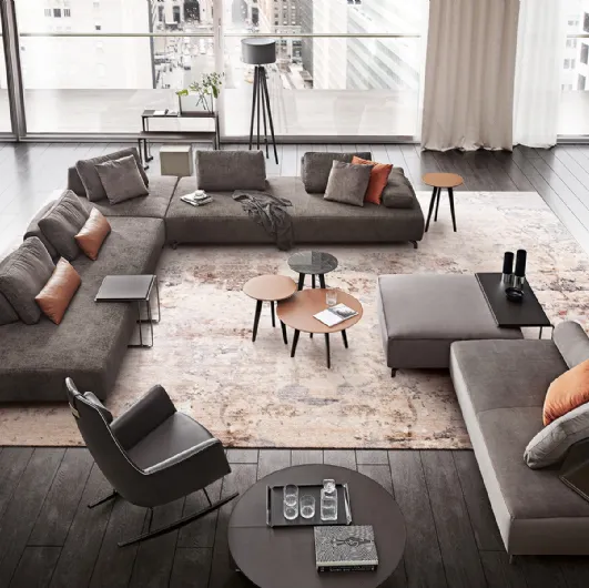 Fly Light corner sofa by Dema