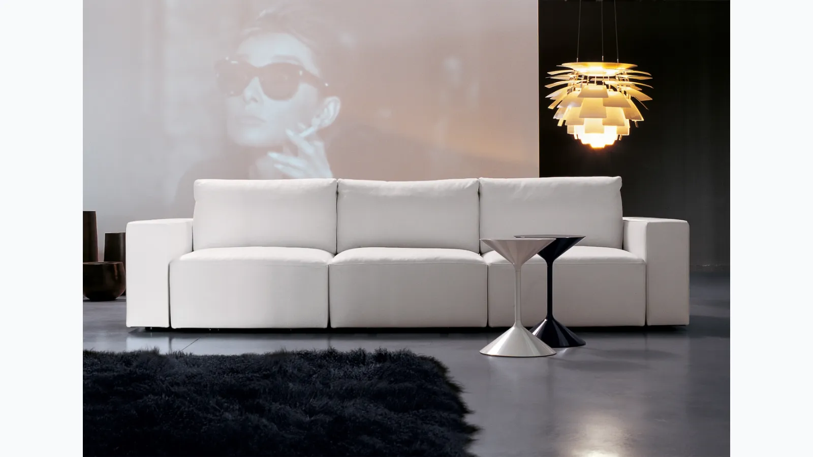 Sofa with removable seats Genius 016 by Flexteam
