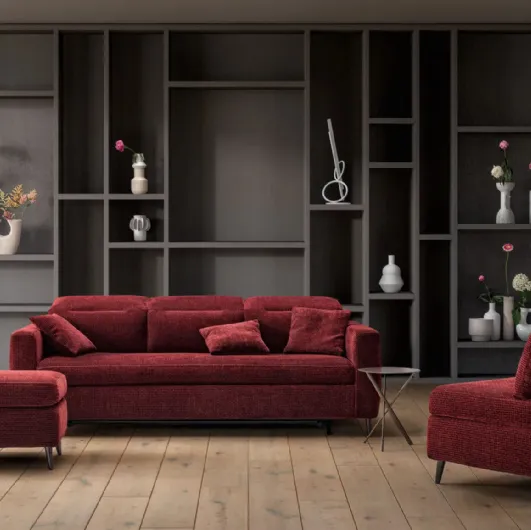 Linear sofa bed Ghost by Samoa