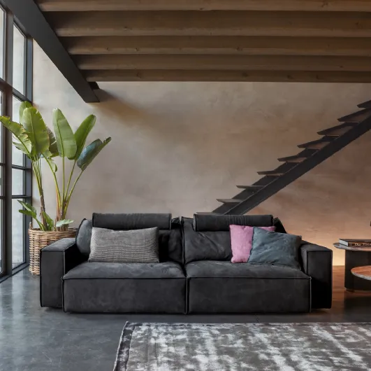 Linear sofa Gravity by Flexteam