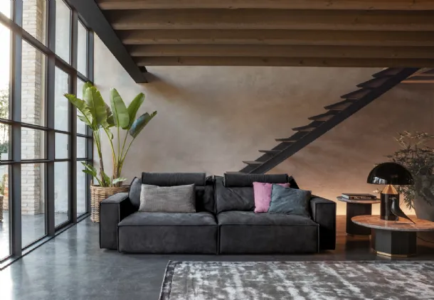 Linear sofa Gravity by Flexteam