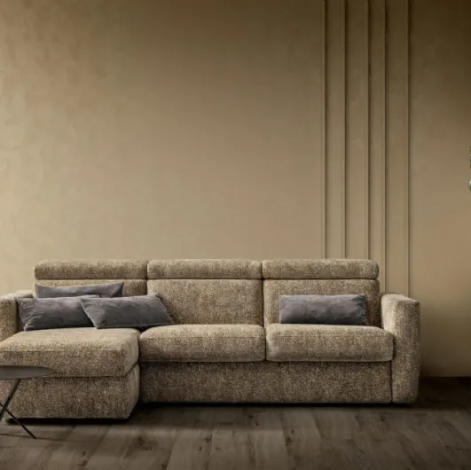 Ground sofa bed with peninsula by Samoa