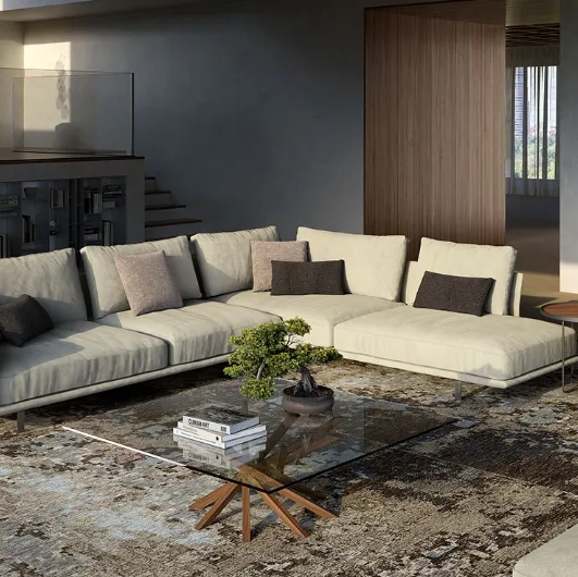 Harrison corner sofa by Cattelan Italia