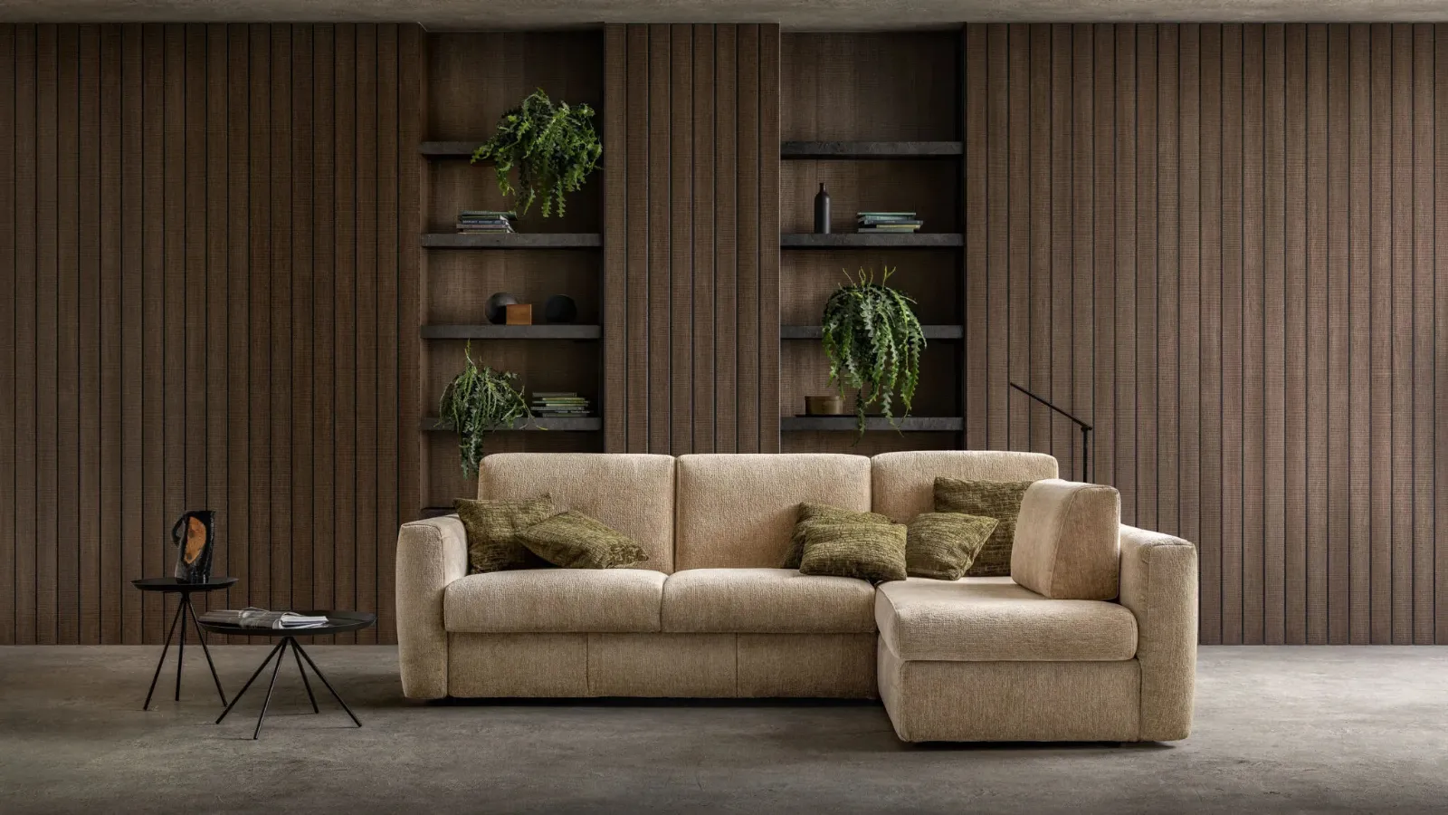 Sofa Bed with Peninsula Hill by Samoa