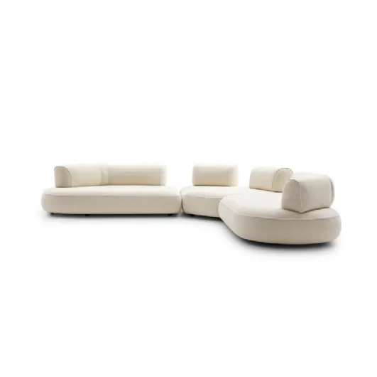 Corner sofa in fabric Isla by Ditre Italia.