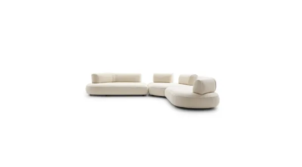 Corner sofa in fabric Isla by Ditre Italia.