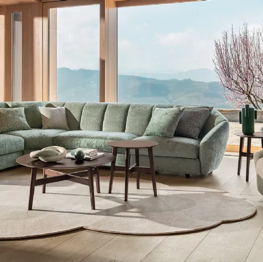 Jill corner sofa by Calligaris