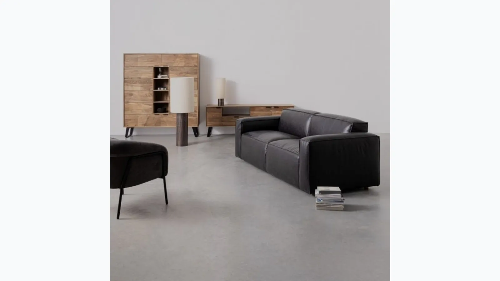 Joseph eco-leather sofa by Bizzotto