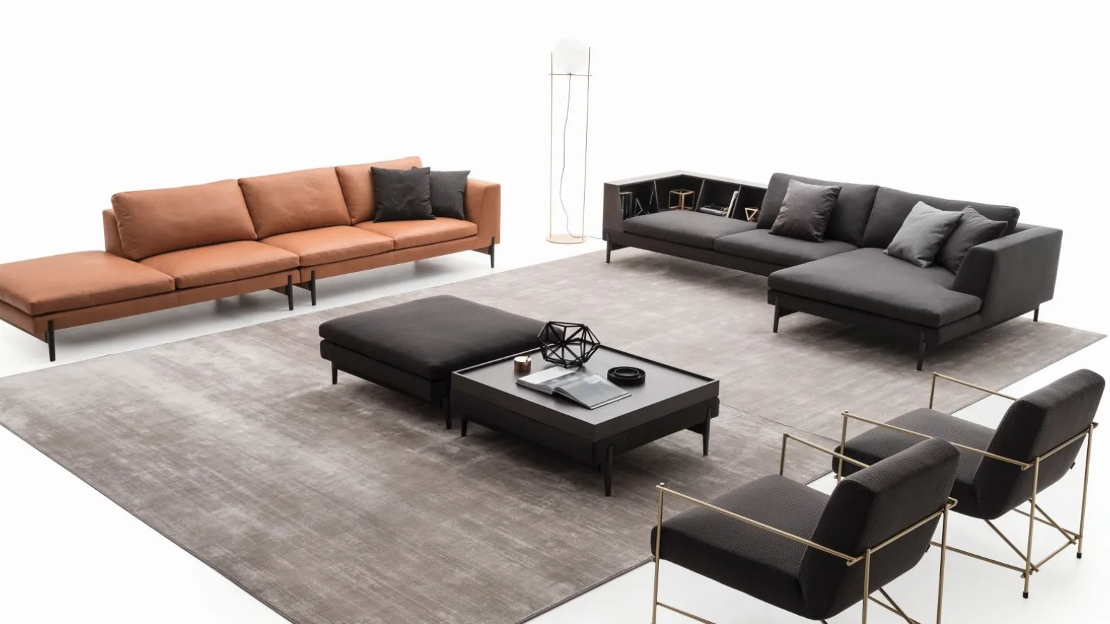 Kim fabric sofa by Ditre Italia.