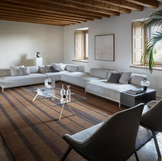 Kobi corner sofa by Alias.