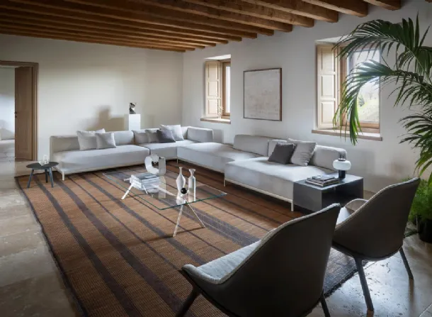 Kobi corner sofa by Alias.