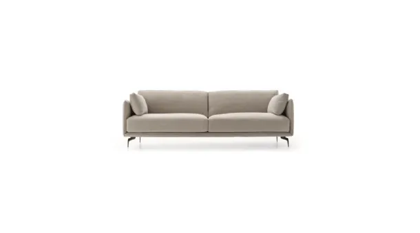 Linear fabric sofa Krisby by Ditre Italia