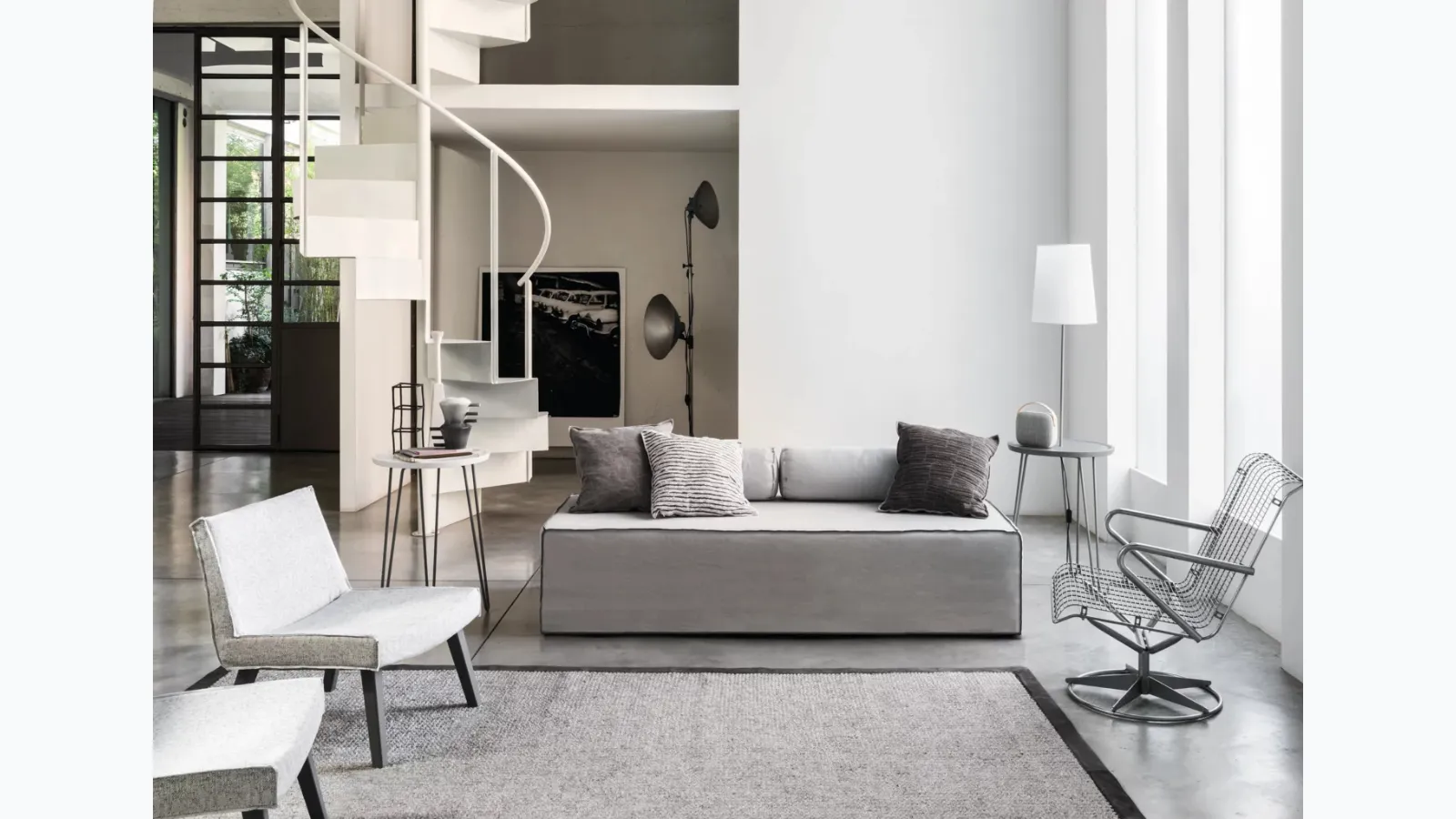 Gervasoni's Kubo sofa bed.