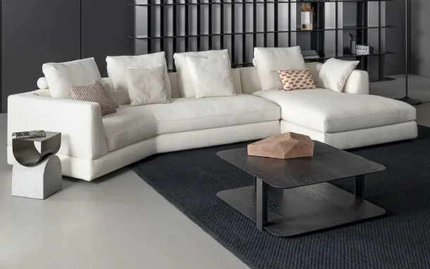 Sofa with peninsula Liam by Bonaldo