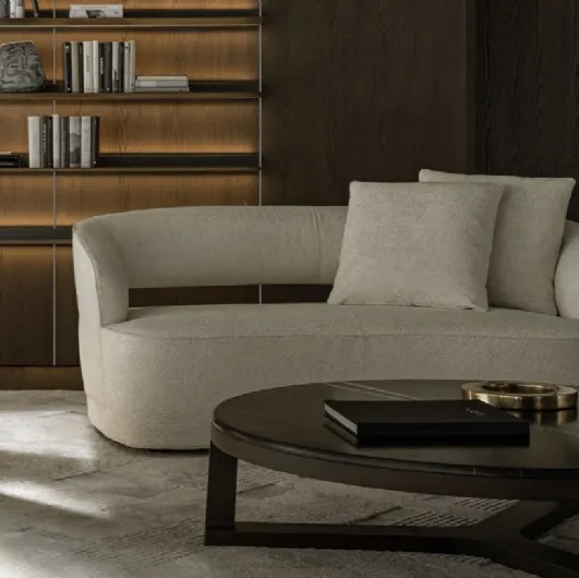 Linear sofa Lucio by Molteni & C