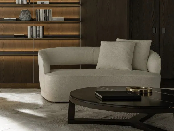 Linear sofa Lucio by Molteni & C