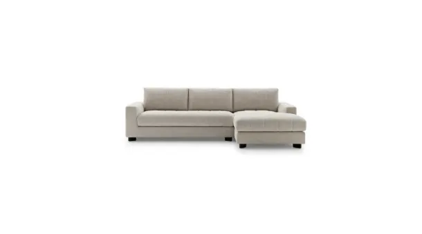 Fabric sofa with peninsula Luvon by Ditre Italia.