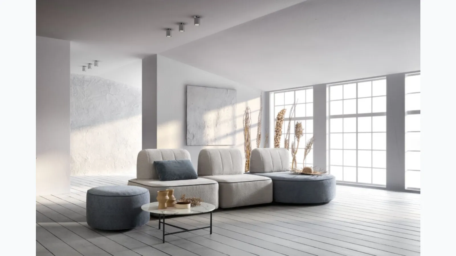 Matrix Peninsula Sofa by Samoa