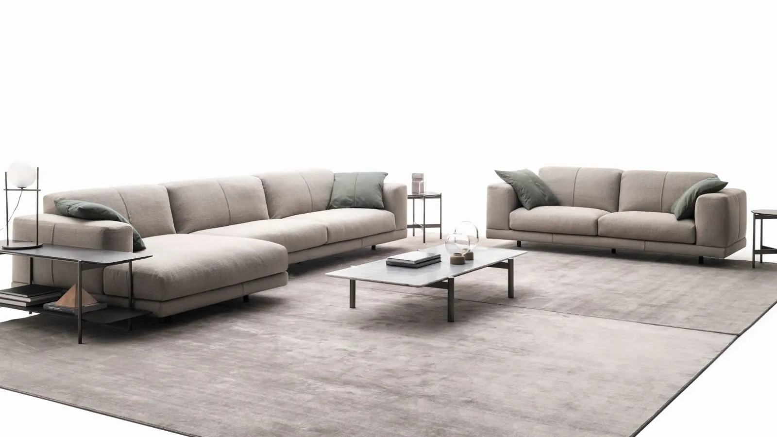 Nevyll fabric sofa by Ditre Italia