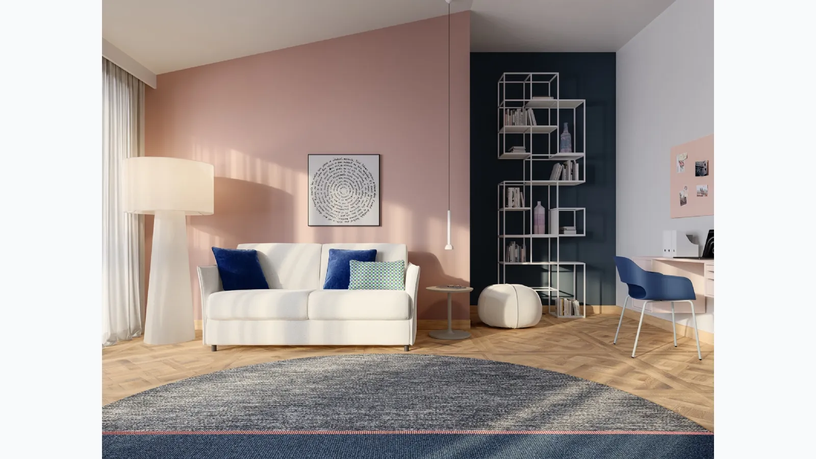 Noah Italic sofa bed by Twils