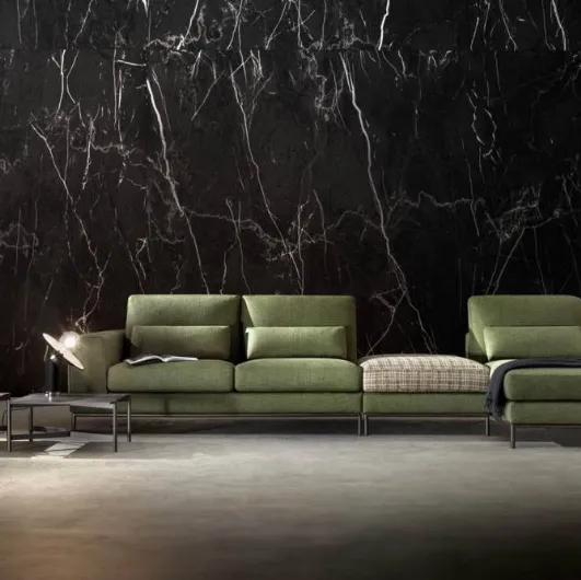 Peppy Special sofa with peninsula by Samoa