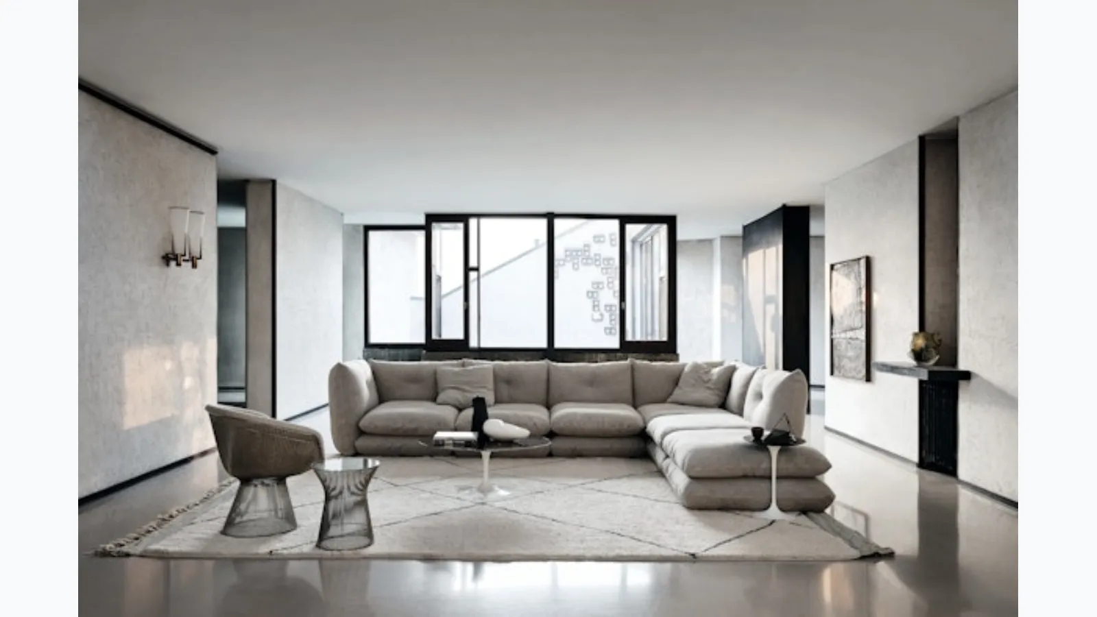 Knoll's Perron Pillo Sectional Sofa