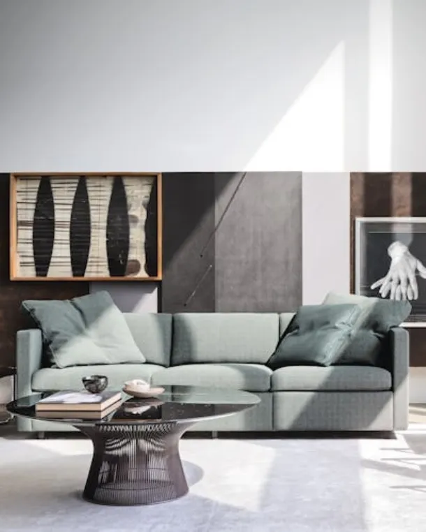 Linear sofa Pfister Sofa by Knoll.