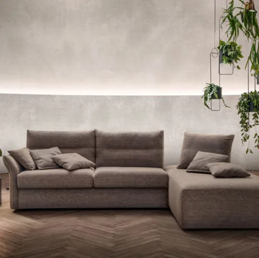 Sofa bed with peninsula Rock by Samoa