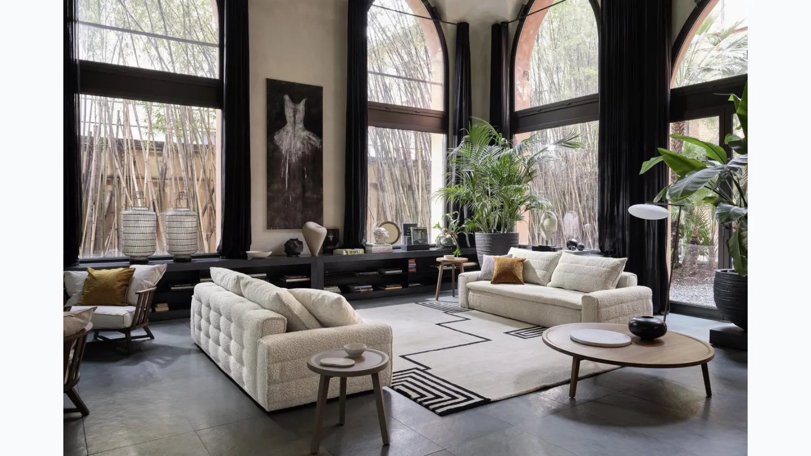 Samet Fix sofa by Gervasoni.