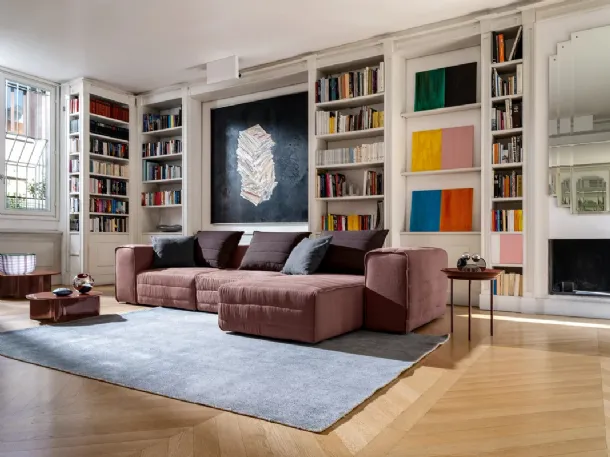 Samet sectional sofa by Gervasoni
