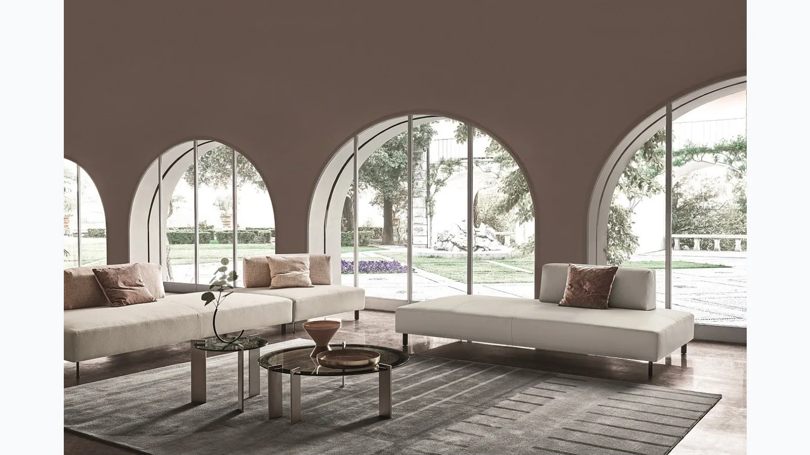 Linear sofa Sanders Air by Ditre Italia