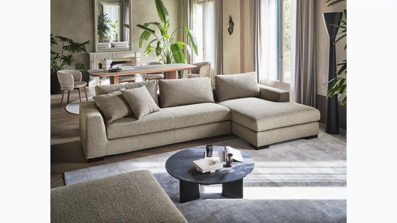 Sierra sectional sofa by Calligaris