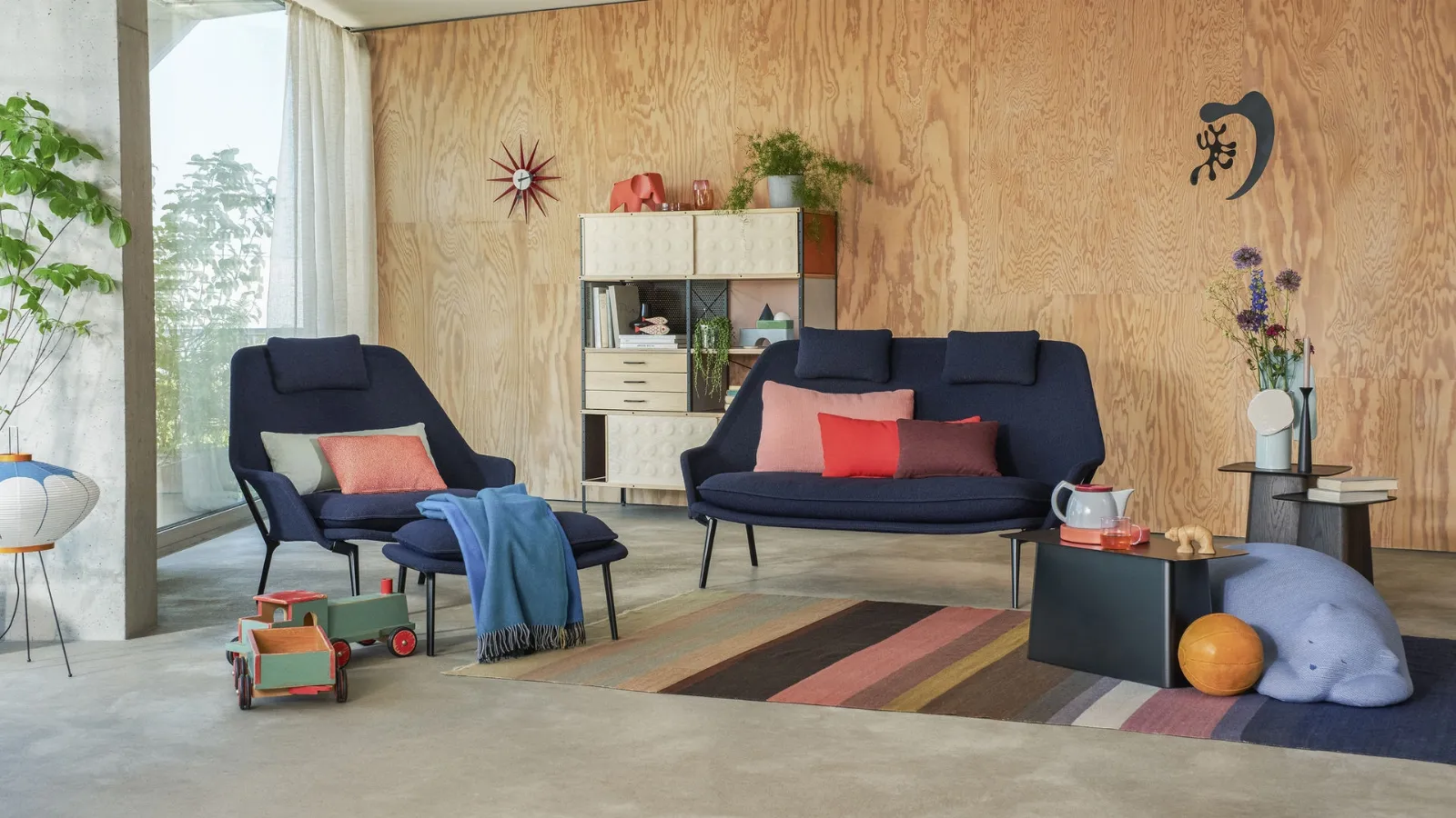 Slow Sofa linear sofa by Vitra