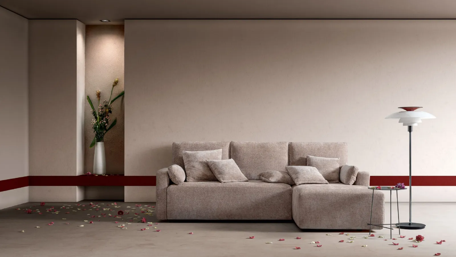 Convertible sofa bed Swift by Samoa