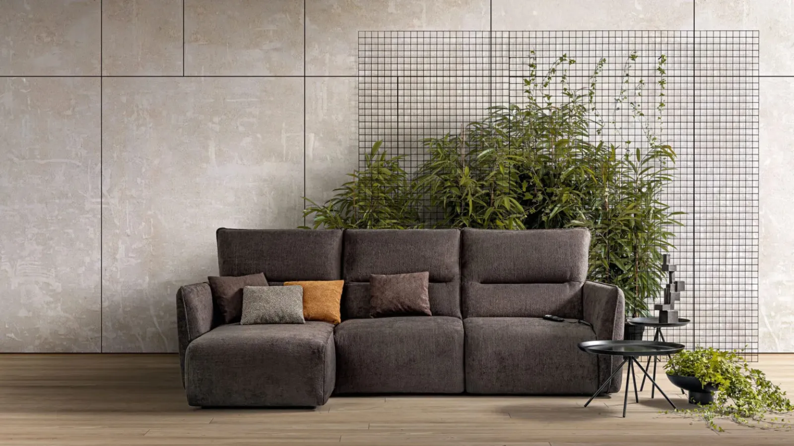 Relax sofa bed with Samoa Total peninsula