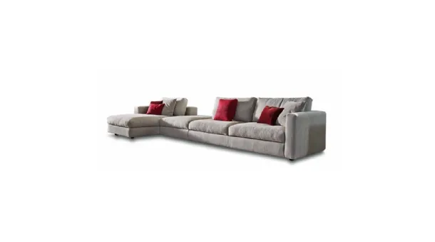 Urban sofa with peninsula by Ditre Italia.