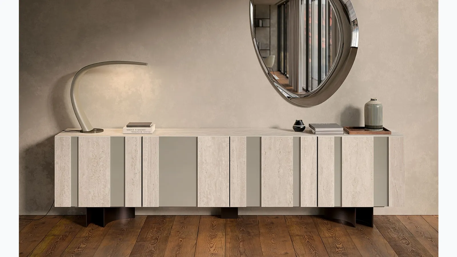 Cattelan Italia's Amsterdam Keramik sideboard.